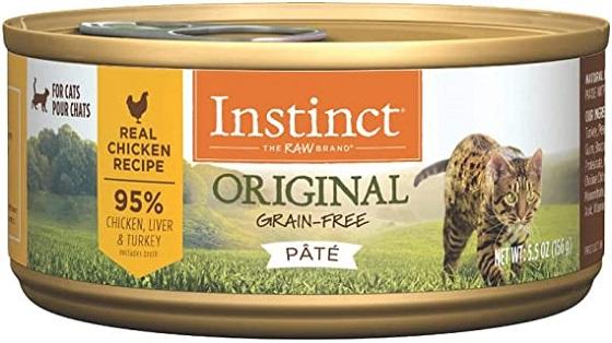 Instinct Grain-Free Chicken Recipe Natural Wet Canned Cat Food 